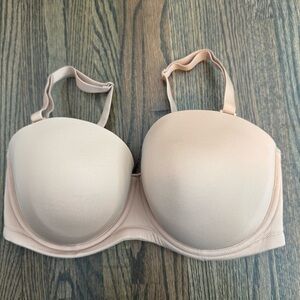 Wacoal Red Carpet Strapless Full Busted Underwire Bra size 38DDD